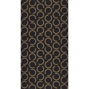 PAPEL PINTADO CASELIO AROUND THE CLOCK NEG/DOR