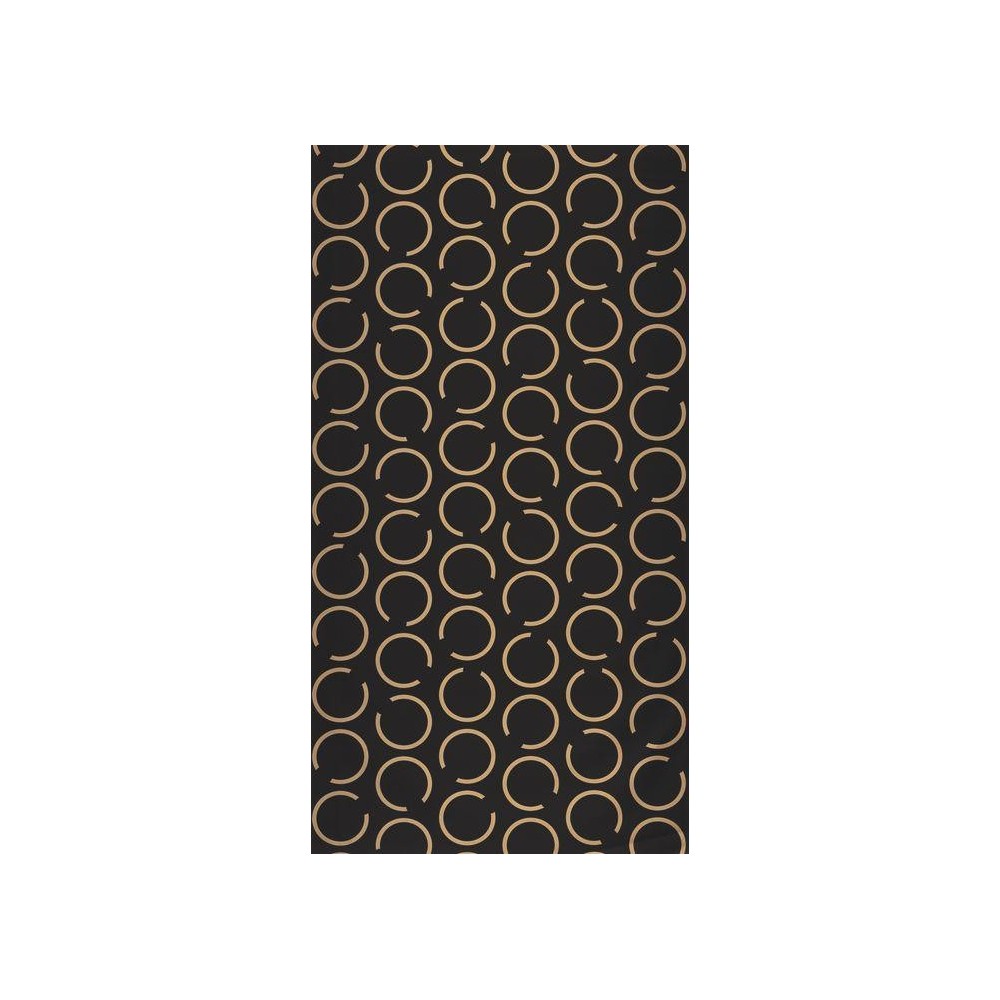 PAPEL PINTADO CASELIO AROUND THE CLOCK NEG/DOR