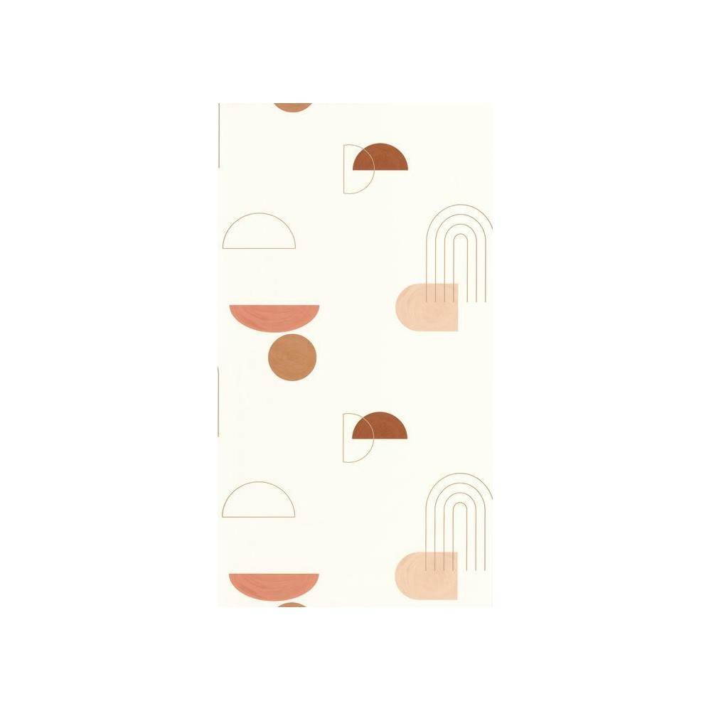 PAPEL PINTADO CASELIO AROUND TURN BL/MARRON