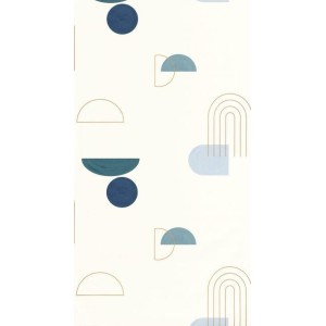 PAPEL PINTADO CASELIO AROUND TURN BL/AZ