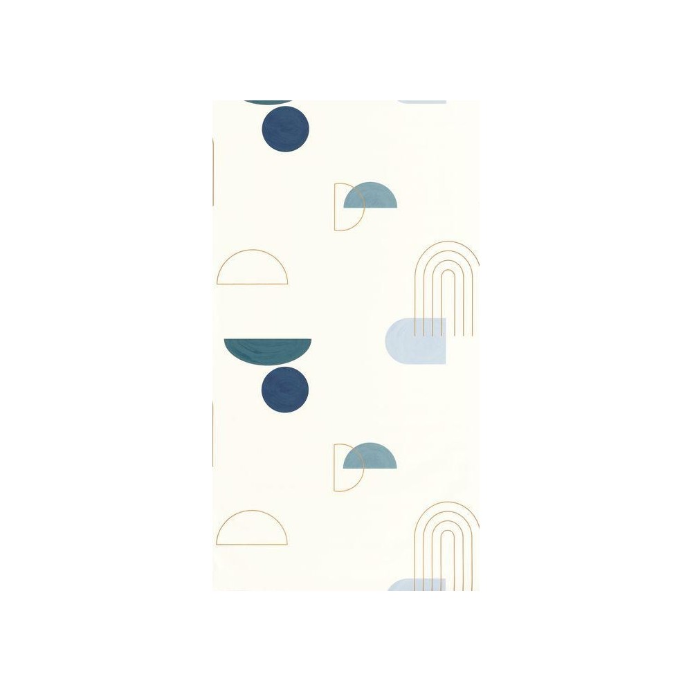 PAPEL PINTADO CASELIO AROUND TURN BL/AZ