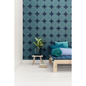 PAPEL PINTADO CASELIO AROUND ALL AROUND AZUL