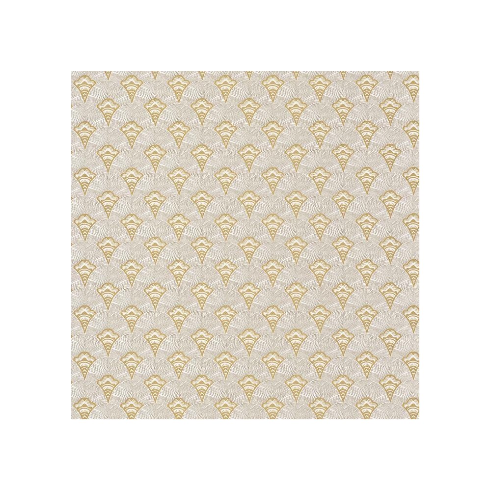 PAPEL PINTADO CASAMANCE MIRAGE ADENIUM BL/DOR